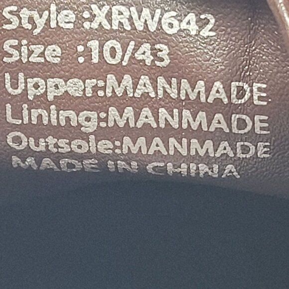 XRay Men's Burgundy Brogue Design Oxfords Shoes XRW642 US Size 10 - Picture 11 of 11